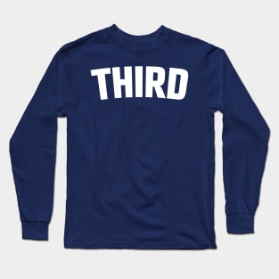 THIRD Long Sleeve T-Shirt